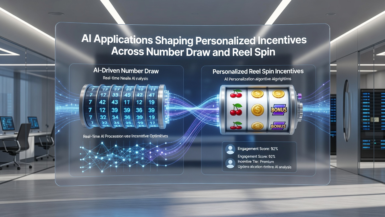 Dashboard displaying AI-generated personalized incentive recommendations for hybrid draw and spin users