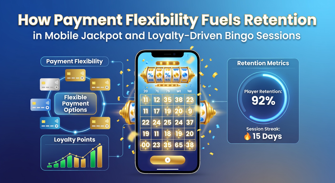 Mobile bingo players engaging with flexible payment options on jackpot sessions
