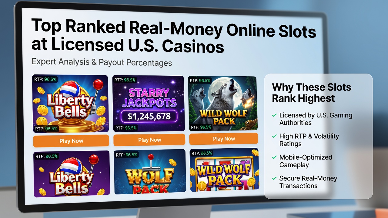 Comparison chart of slot volatility and bonus features for Mega Joker and Blood Suckers
